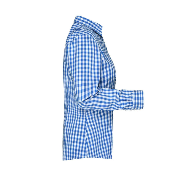 Camicia Ladies Checked Blouse - personalizzabile con logo