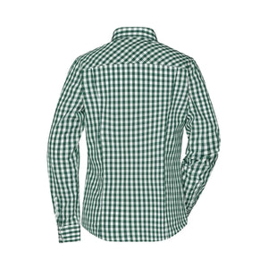 Camicia Ladies Checked Blouse - personalizzabile con logo