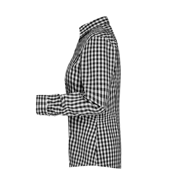 Camicia Ladies Checked Blouse - personalizzabile con logo