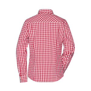 Camicia Ladies Checked Blouse - personalizzabile con logo