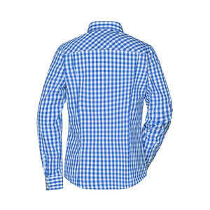 Camicia Ladies Checked Blouse - personalizzabile con logo