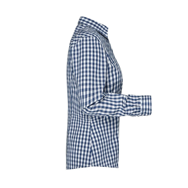 Camicia Ladies Checked Blouse - personalizzabile con logo