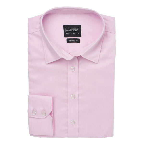 Camicia Ladies  Longsleeve Micro-Twill - personalizzabile con logo