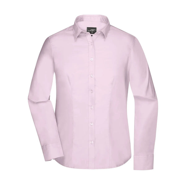 Camicia Ladies  Longsleeve Micro-Twill - personalizzabile con logo