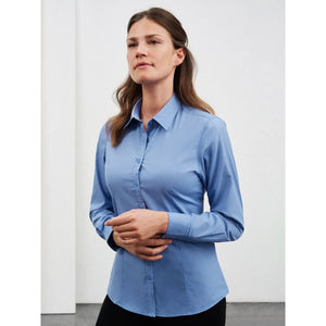 Camicia Ladies  Longsleeve Poplin - personalizzabile con logo