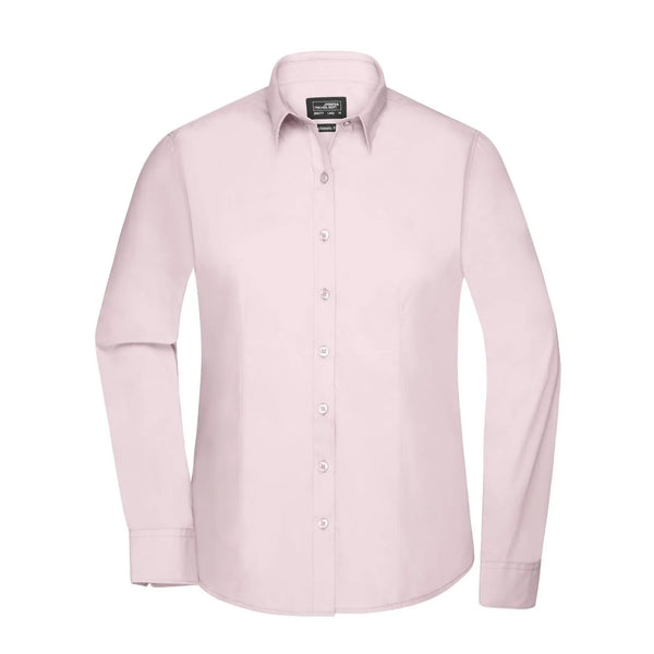 Camicia Ladies  Longsleeve Poplin - personalizzabile con logo