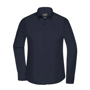 Camicia Ladies  Longsleeve Poplin - personalizzabile con logo
