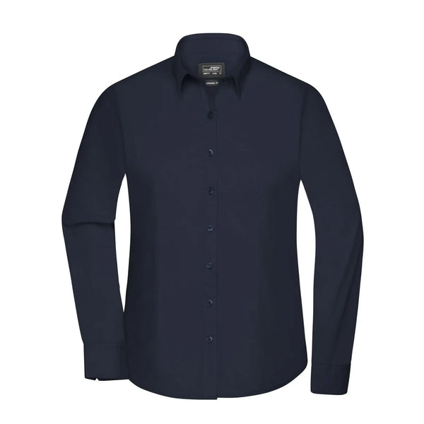 Camicia Ladies  Longsleeve Poplin - personalizzabile con logo