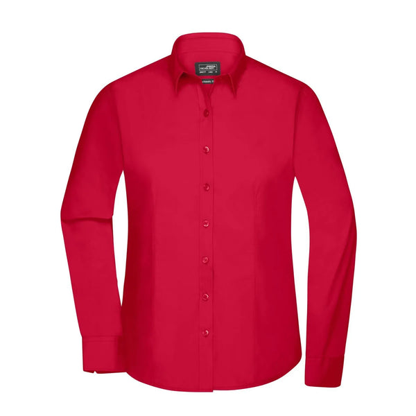 Camicia Ladies  Longsleeve Poplin - personalizzabile con logo