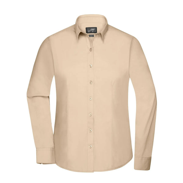 Camicia Ladies  Longsleeve Poplin - personalizzabile con logo