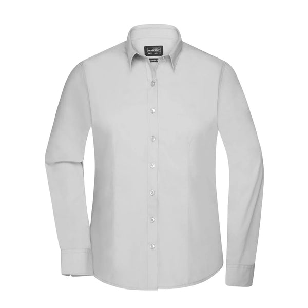 Camicia Ladies  Longsleeve Poplin - personalizzabile con logo