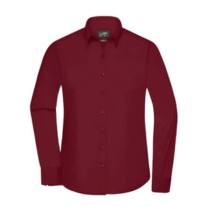 Camicia Ladies  Longsleeve Poplin - personalizzabile con logo