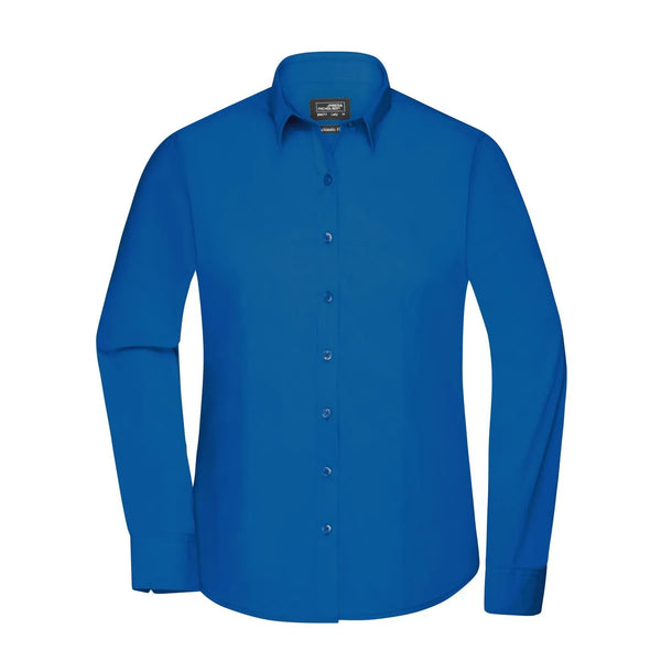 Camicia Ladies  Longsleeve Poplin - personalizzabile con logo