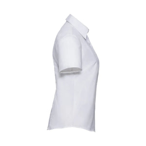 Camicia Ladies Maniche Corte Easy Care Oxford - personalizzabile con logo