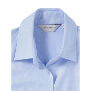 Camicia Ladies Maniche Corte Easy Care Oxford - personalizzabile con logo