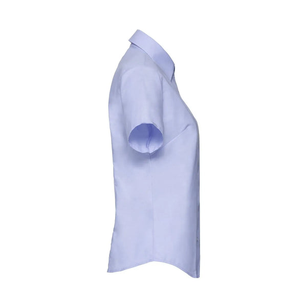 Camicia Ladies Maniche Corte Easy Care Oxford - personalizzabile con logo