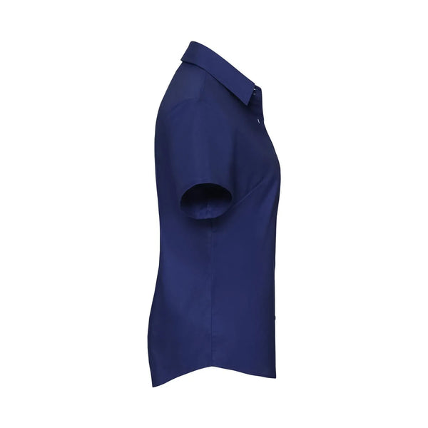 Camicia Ladies Maniche Corte Easy Care Oxford - personalizzabile con logo