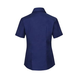 Camicia Ladies Maniche Corte Easy Care Oxford - personalizzabile con logo