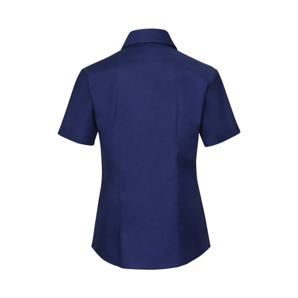 Camicia Ladies Maniche Corte Easy Care Oxford - personalizzabile con logo