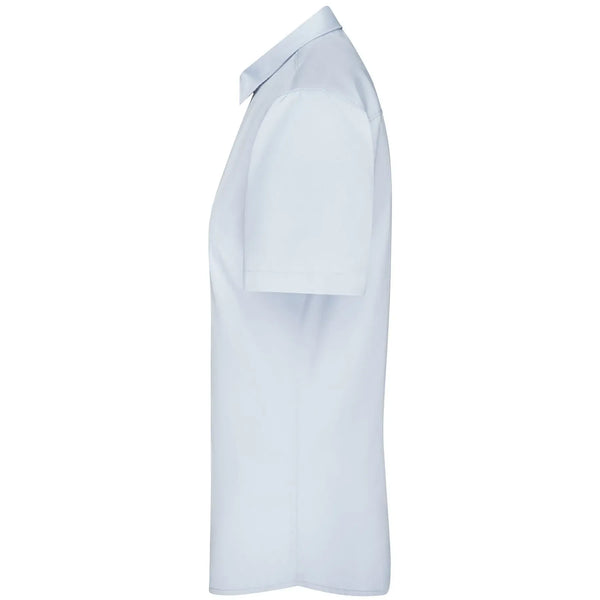 Camicia Ladies  Maniche Corte Poplin - personalizzabile con logo