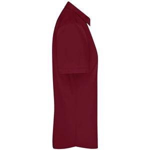 Camicia Ladies  Maniche Corte Poplin - personalizzabile con logo