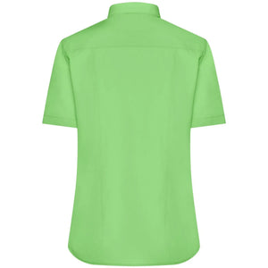 Camicia Ladies  Maniche Corte Poplin - personalizzabile con logo