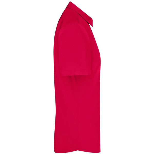 Camicia Ladies  Maniche Corte Poplin - personalizzabile con logo