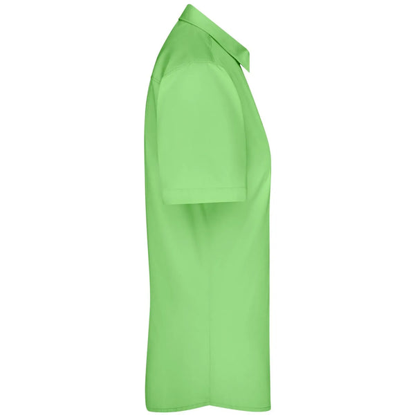 Camicia Ladies  Maniche Corte Poplin - personalizzabile con logo