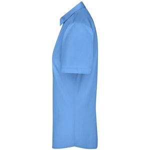 Camicia Ladies  Maniche Corte Poplin - personalizzabile con logo