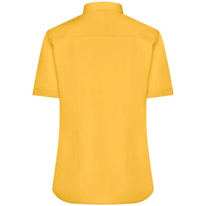 Camicia Ladies  Maniche Corte Poplin - personalizzabile con logo