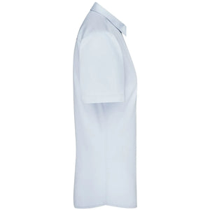 Camicia Ladies  Maniche Corte Poplin - personalizzabile con logo