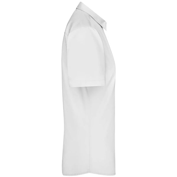 Camicia Ladies  Maniche Corte Poplin - personalizzabile con logo
