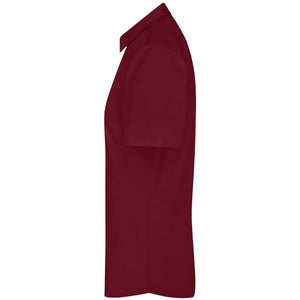 Camicia Ladies  Maniche Corte Poplin - personalizzabile con logo