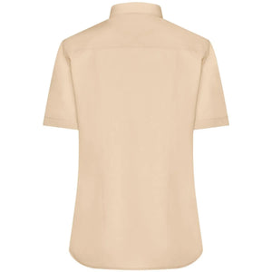 Camicia Ladies  Maniche Corte Poplin - personalizzabile con logo