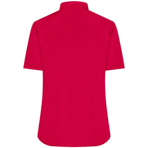 Camicia Ladies  Maniche Corte Poplin - personalizzabile con logo
