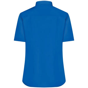 Camicia Ladies  Maniche Corte Poplin - personalizzabile con logo