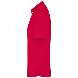 Camicia Ladies  Maniche Corte Poplin - personalizzabile con logo