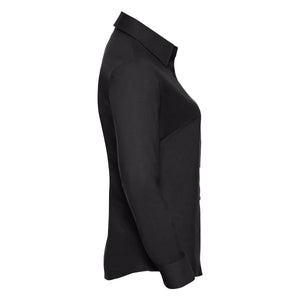 Camicia Ladies Maniche Lunghe Easy Care Oxford - personalizzabile con logo