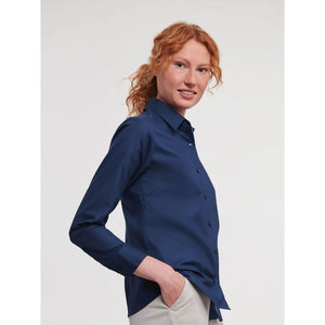 Camicia Ladies Maniche Lunghe Easy Care Oxford - personalizzabile con logo