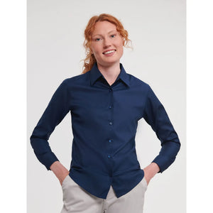 Camicia Ladies Maniche Lunghe Easy Care Oxford - personalizzabile con logo