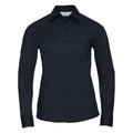 Camicia Ladies Maniche Lunghe Polycotton Poplin french navy / XS - personalizzabile con logo