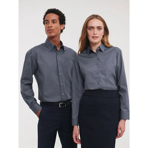 Camicia Ladies Maniche Lunghe Polycotton Poplin - personalizzabile con logo
