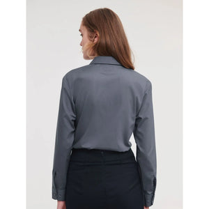 Camicia Ladies Maniche Lunghe Polycotton Poplin - personalizzabile con logo