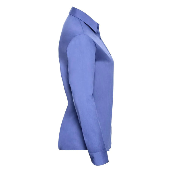 Camicia Ladies Maniche Lunghe Polycotton Poplin - personalizzabile con logo