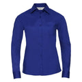 Camicia Ladies Maniche Lunghe Polycotton Poplin royal / XS - personalizzabile con logo