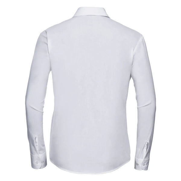 Camicia Ladies Maniche Lunghe Pure Cotton Poplin - personalizzabile con logo