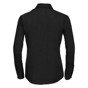 Camicia Ladies Maniche Lunghe Pure Cotton Poplin - personalizzabile con logo