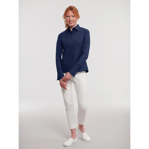 Camicia Ladies Maniche Lunghe Ultimate Stretch - personalizzabile con logo