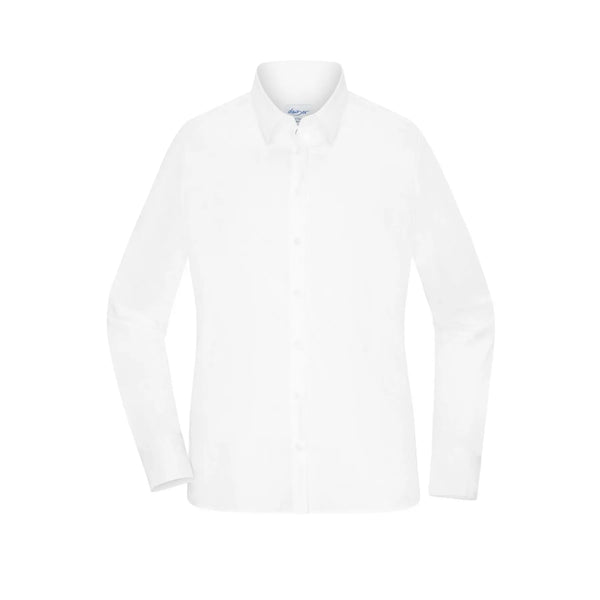 Camicia Ladies  - Modern Fit - bianco / XS - personalizzabile con logo