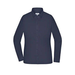 Camicia Ladies  - Modern Fit - blu / XS - personalizzabile con logo